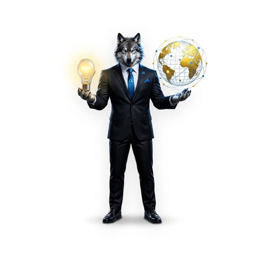 Alpha Wolf About Mascot